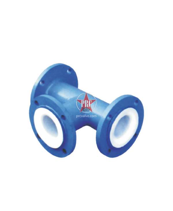 Fluorine-lined pipe fittings