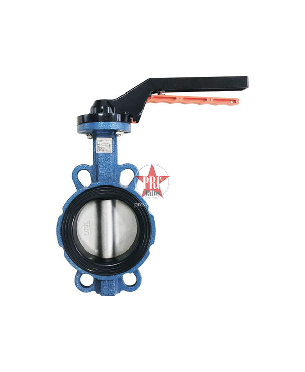 Pair clamp butterfly valve