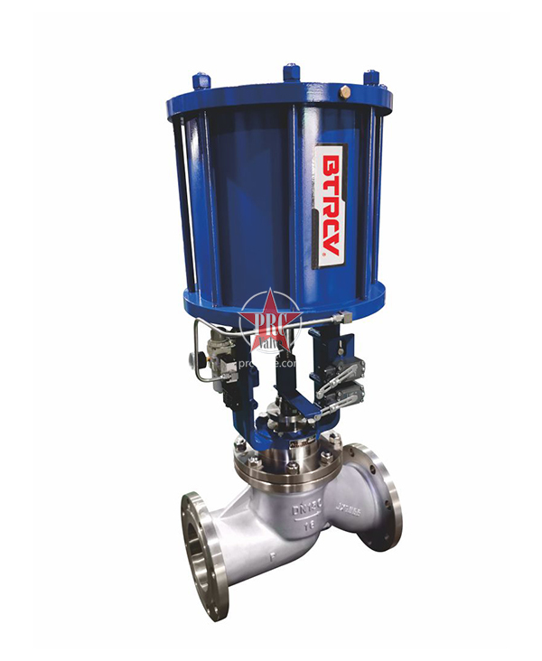 Pneumatic antibiotic globe valve