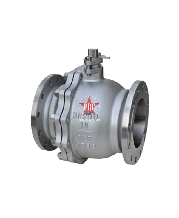 Cast steel floating ball valve