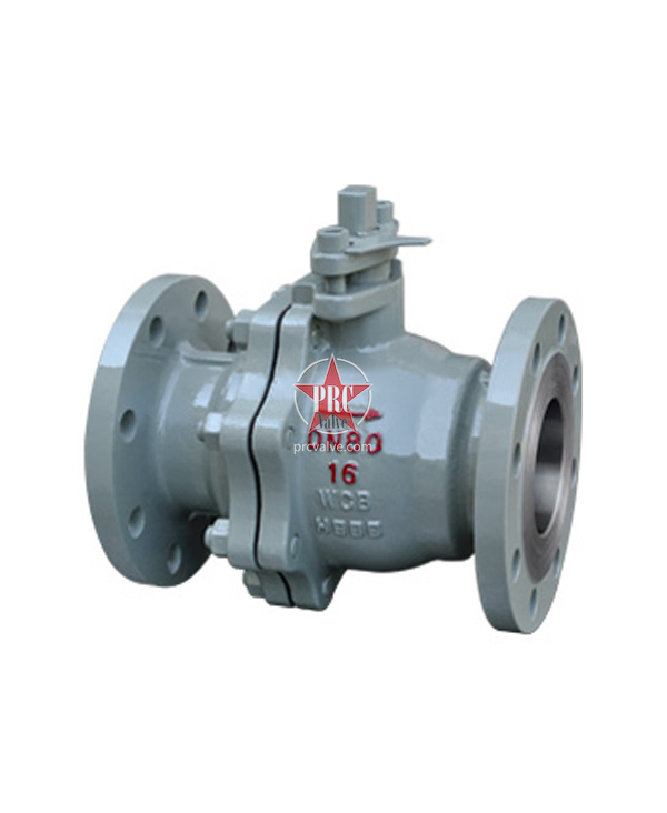 Cast steel floating ball valve