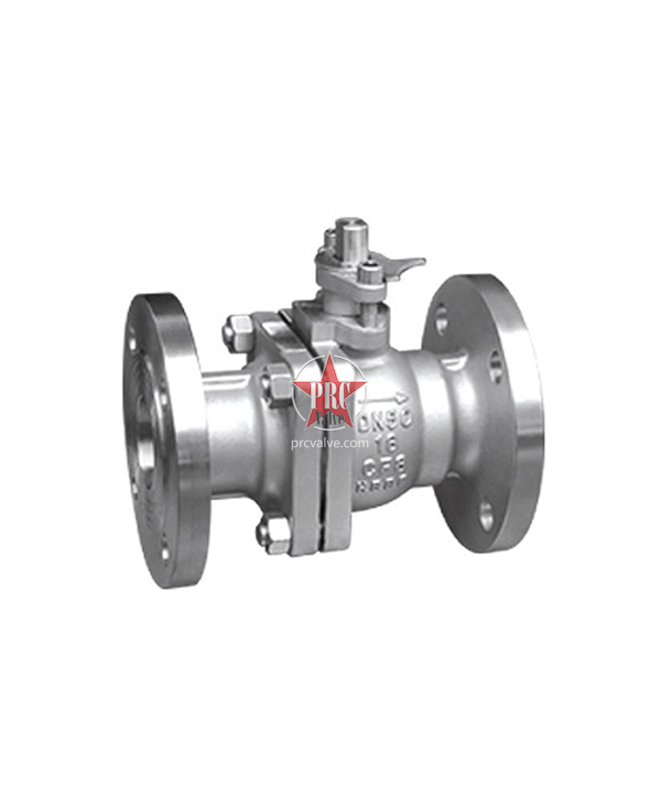 Cast steel floating ball valve