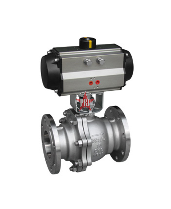 Cast steel floating ball valve