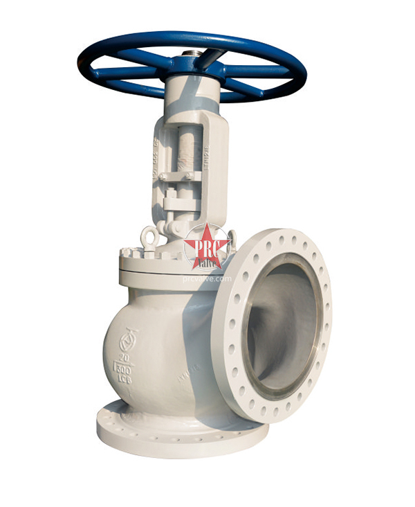 angle globe valve