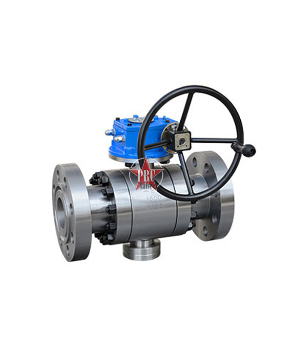 Forged fixed ball valve