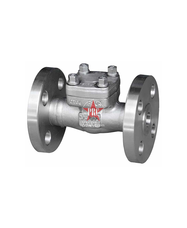 Forged steel lift Swing-open flange check valve