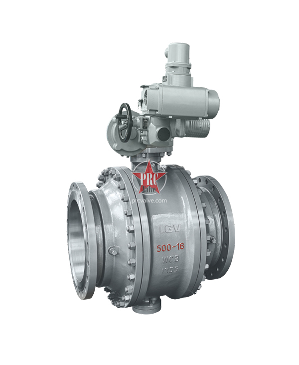 Electric Fixed Cast Steel Ball Valve