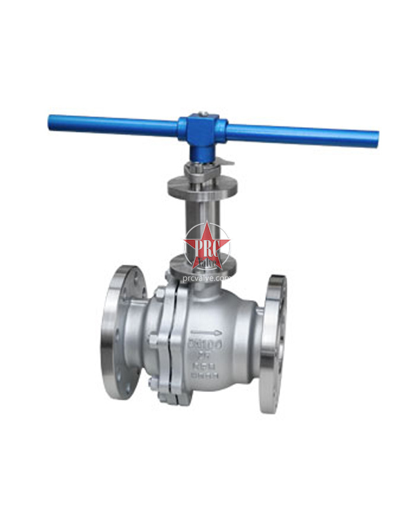 Cast steel floating ball valve