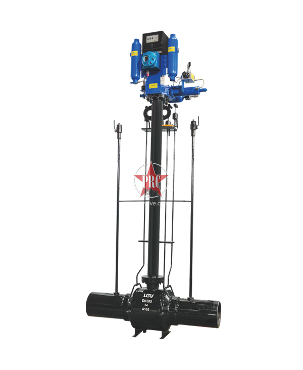 Gas Liquid Linked Natural Gas Pipeline Ball Valve