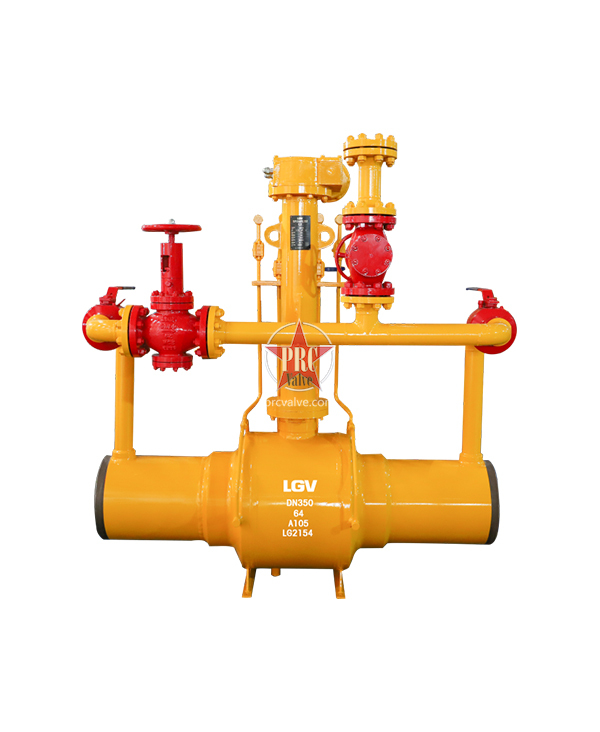 All Welded Buried Double Bleed Ball Valve