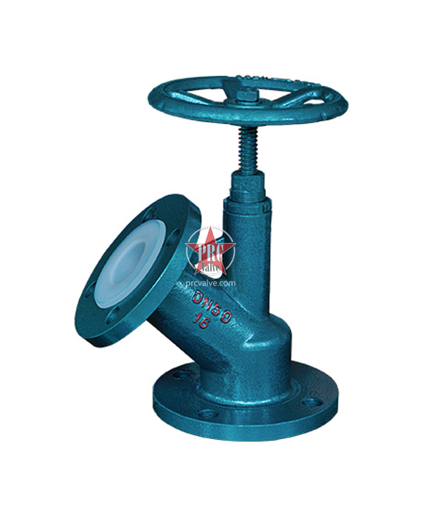 衬氟下展式放料阀