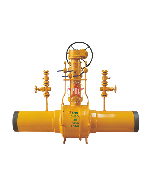Direct Buried Natural Gas Pipeline Ball Valve