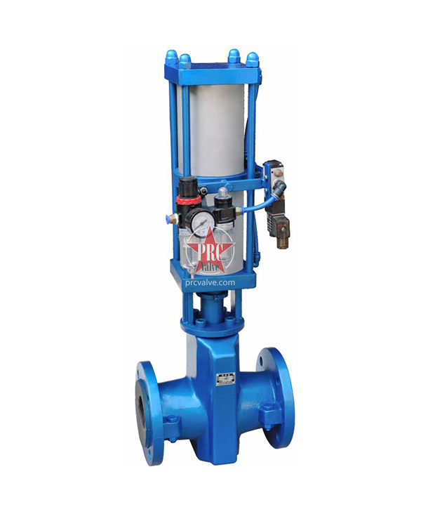 Normally Open Pneumatic Pinch Valve