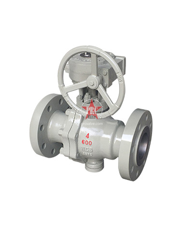 Cast steel fixed ball valve