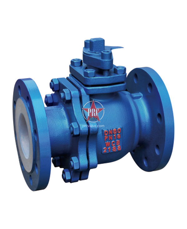 GB fluorine lined ball valve