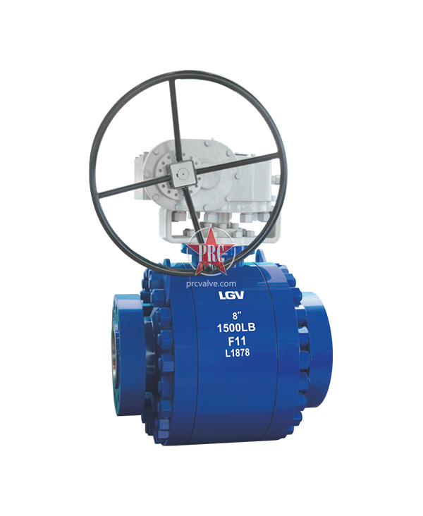 Three Section Forged Steel High Temperature Ball Valve