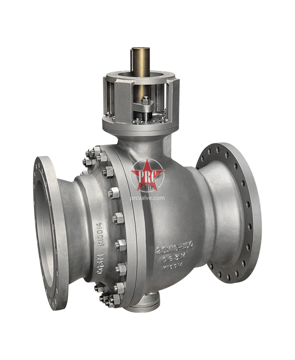Shrinkage fixed ball valve