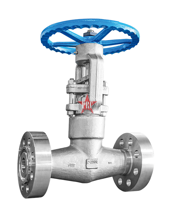 Forged steel self-sealing gate valve