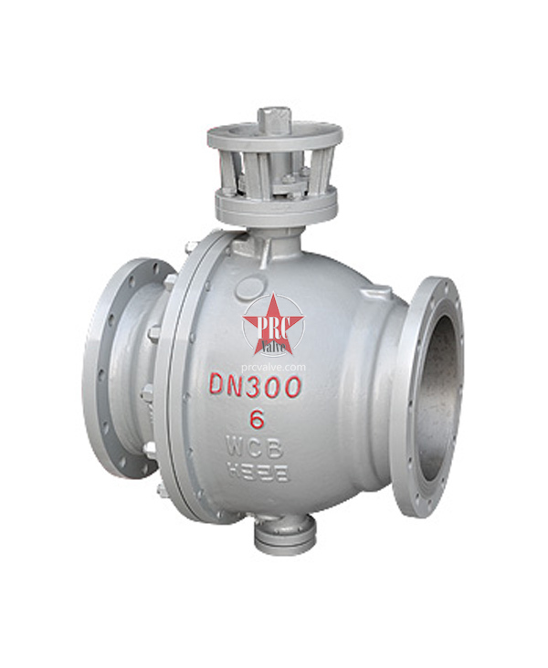 Cast steel fixed ball valve