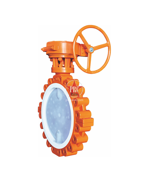 凸耳对夹衬氟蝶阀