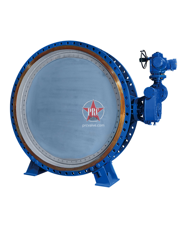 Electric hard seal butterfly valve