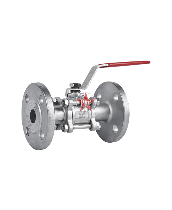 三片式法兰球阀