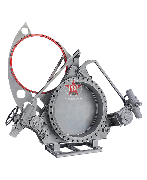 Electric fan blind plate valve