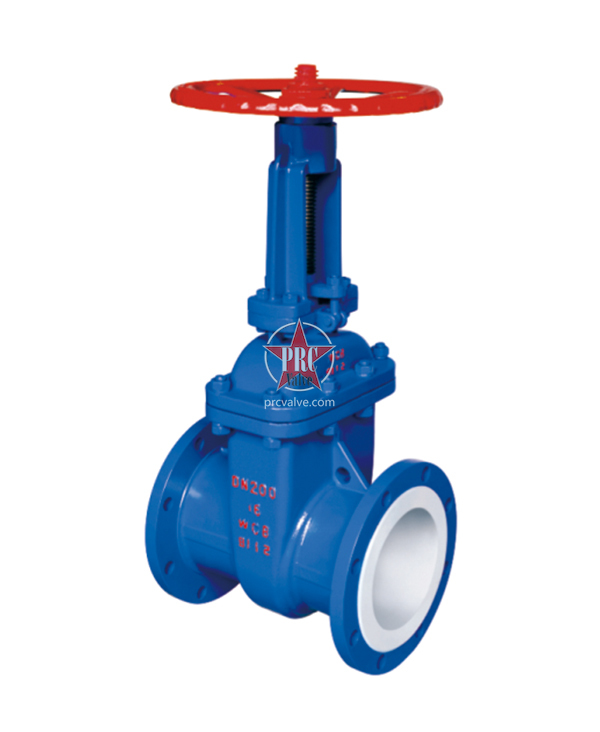 Z41 fluorine lined gate valve