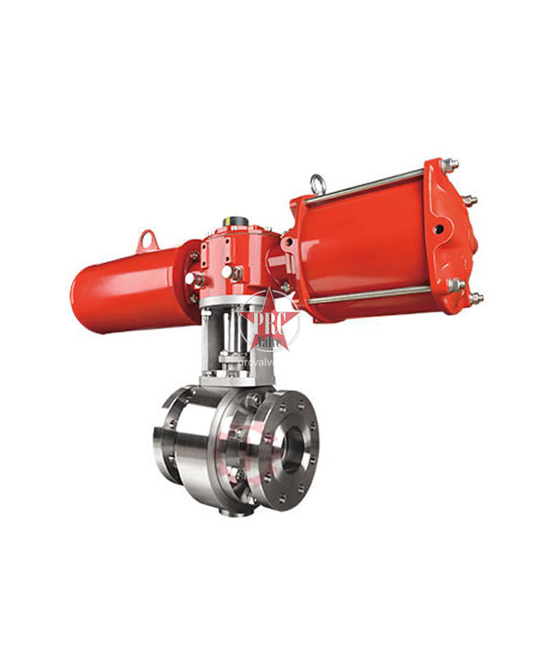 气动硬密封固定球阀