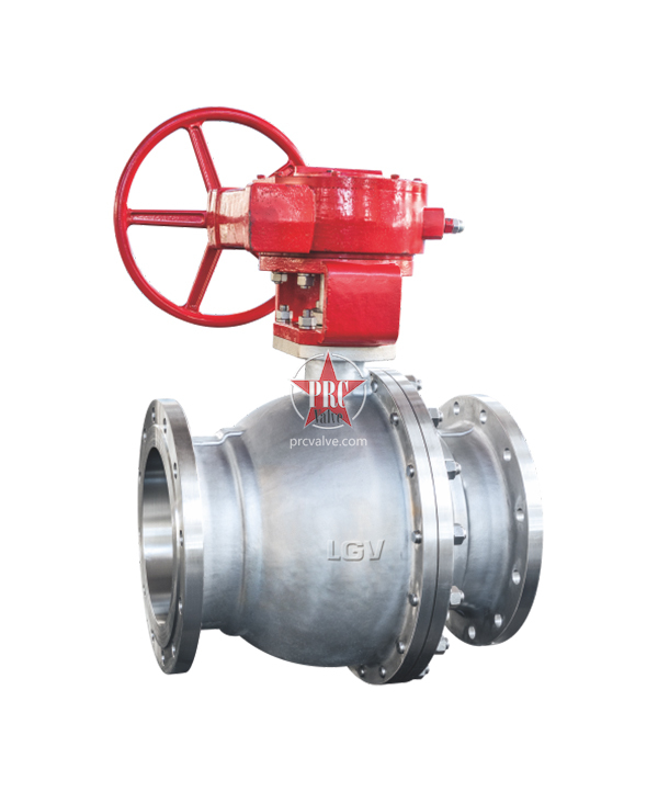 Stainless Steel Worm Gear Ball Valve