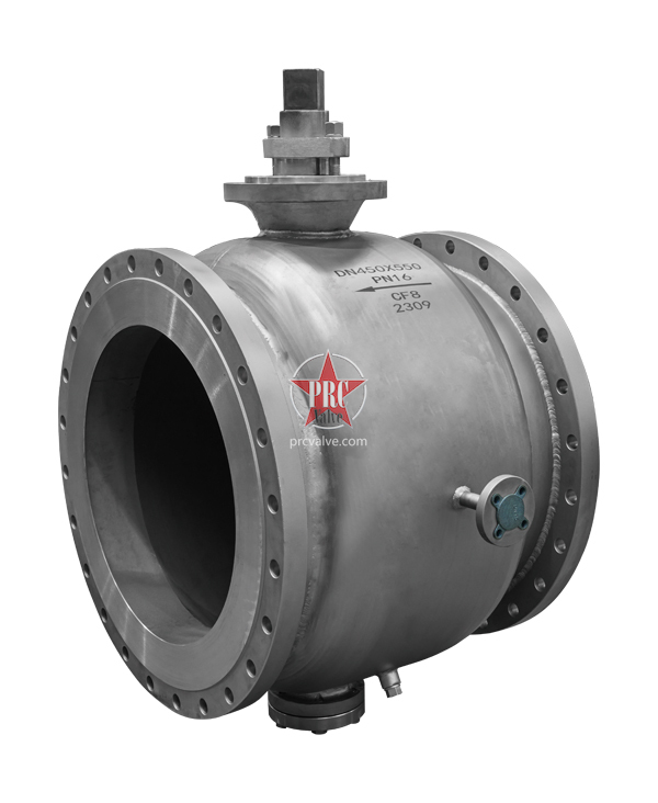 Thermal insulation fixed ball valve