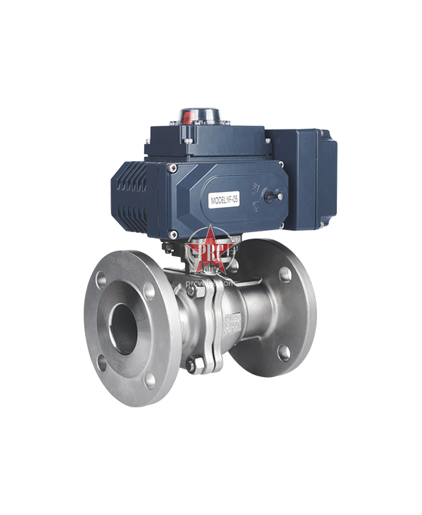 二片式国标电动法兰球阀