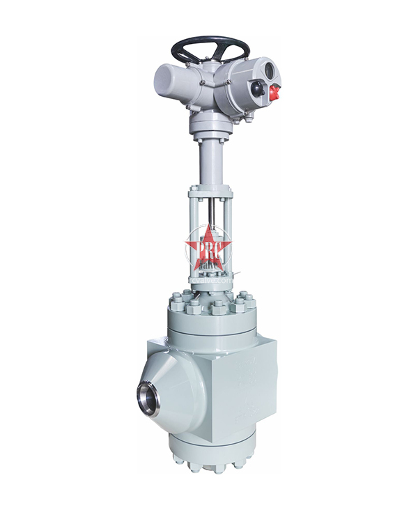 Electric high pressure three-way regulating valve