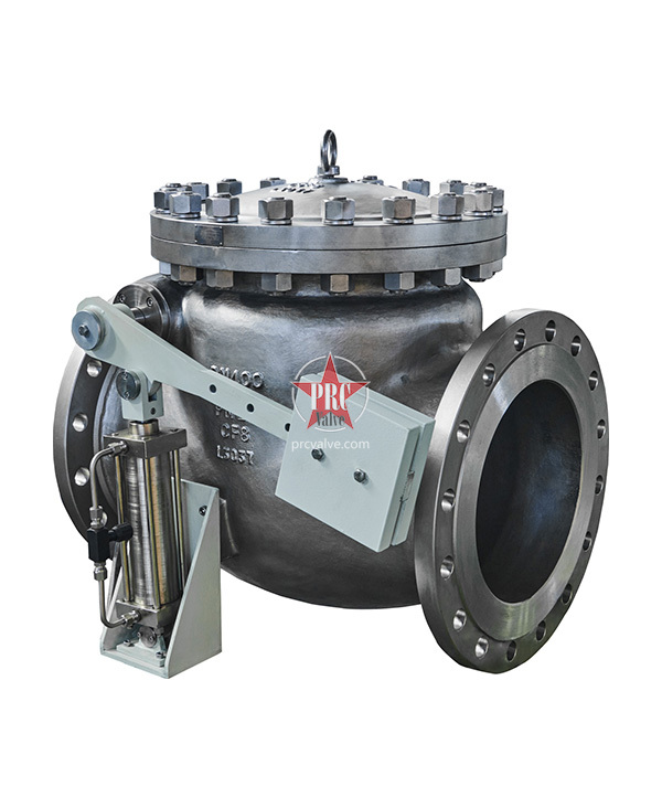 Hammer weighted slow-closing type hydraulicHammer weighted slow-closing type hydraulic check valve