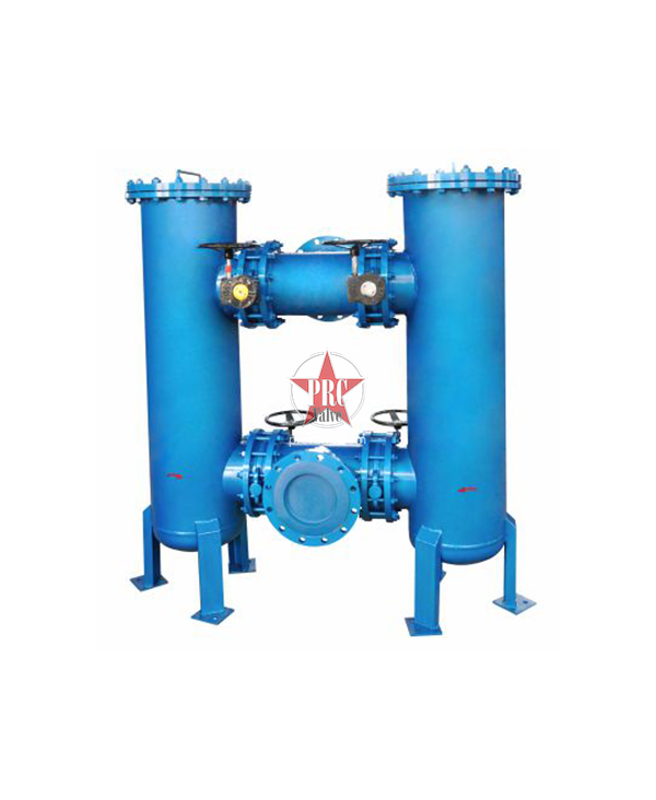Duplex switching Strainer