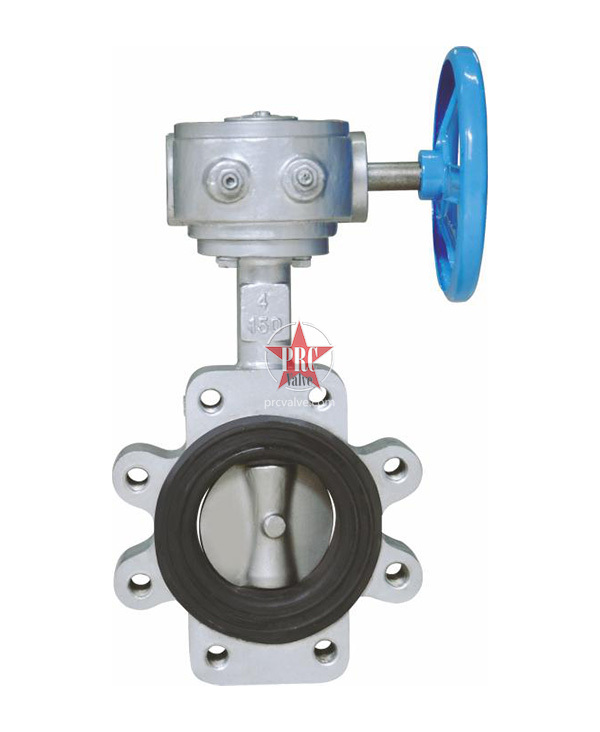 Manual centerline lug butterfly valve