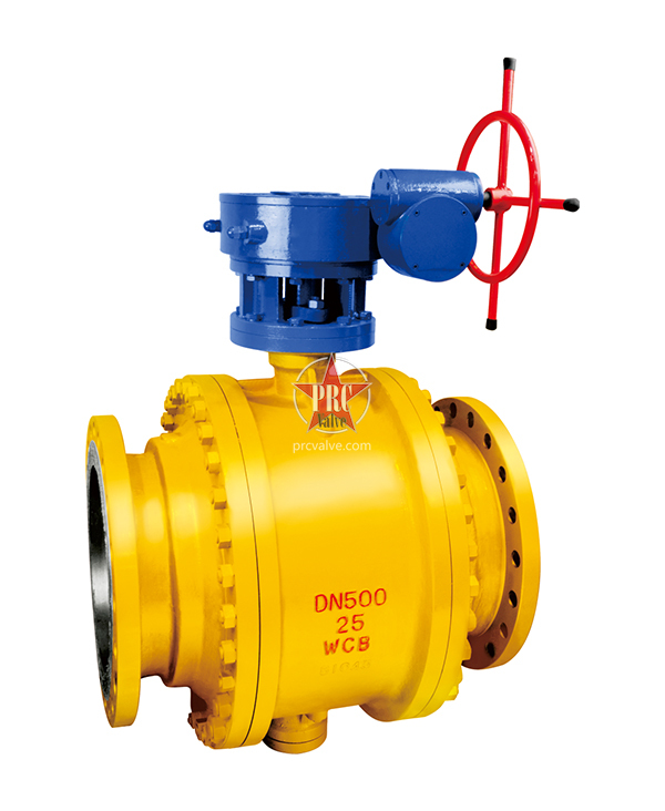 Cast steel ball valve