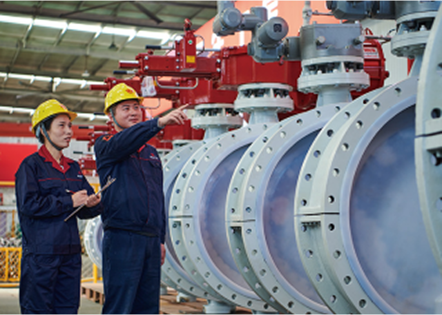 有氟密管阀集团 —— 电动衬氟蝶阀