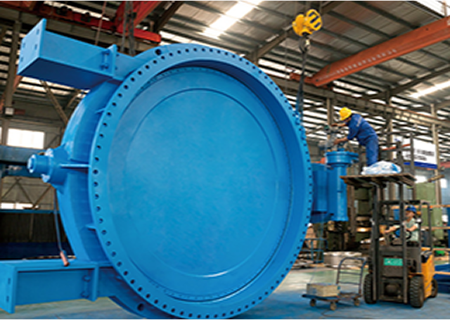 北泽阀门 —— 电动三偏心法兰蝶阀