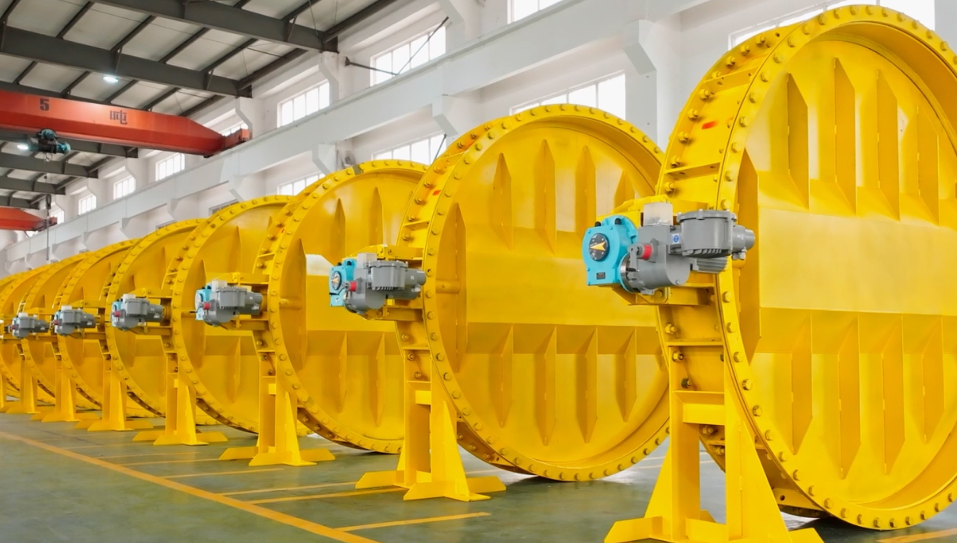 DN2600-550 ℃ 高温蝶阀