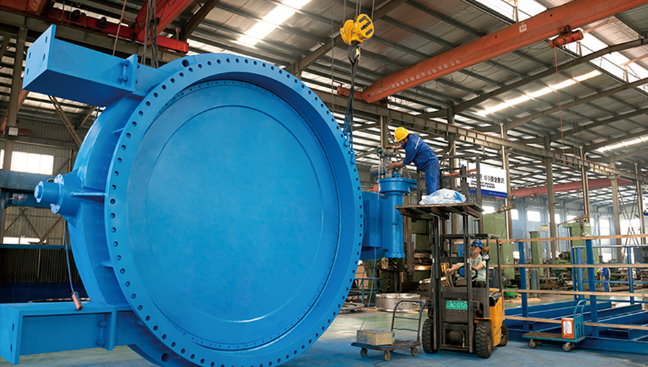 电动三偏心法兰蝶阀