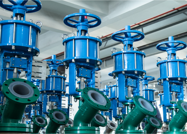 浙江利尔多阀门 —— 气动衬氟放料阀