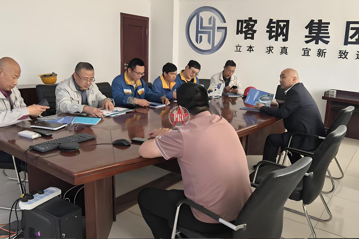 上海肃科赴新疆喀钢集团开展技术交流，共探钢铁流体控制新方案