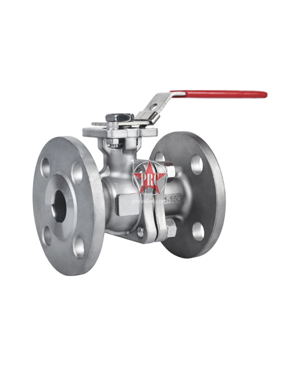 二片式美标高平台法兰球阀