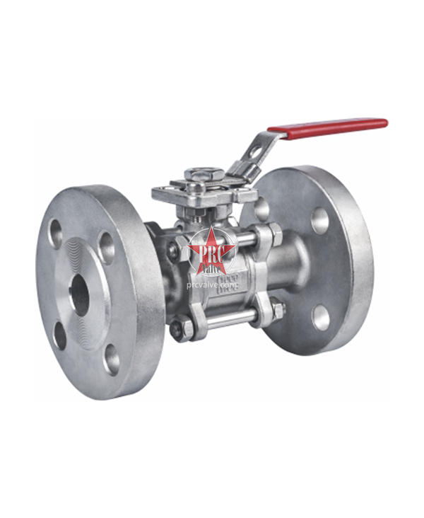 三片式法兰球阀