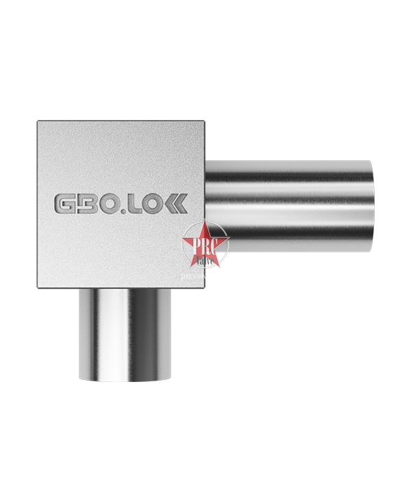 Miniature single-end extension 90° elbow