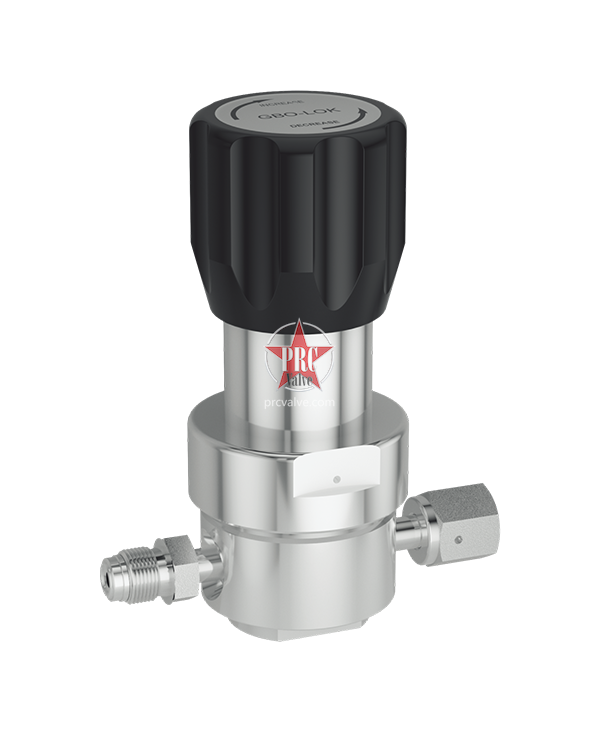 Low and medium flow single-stage pressure reducing valve