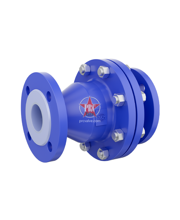 衬氟旋启式止回阀