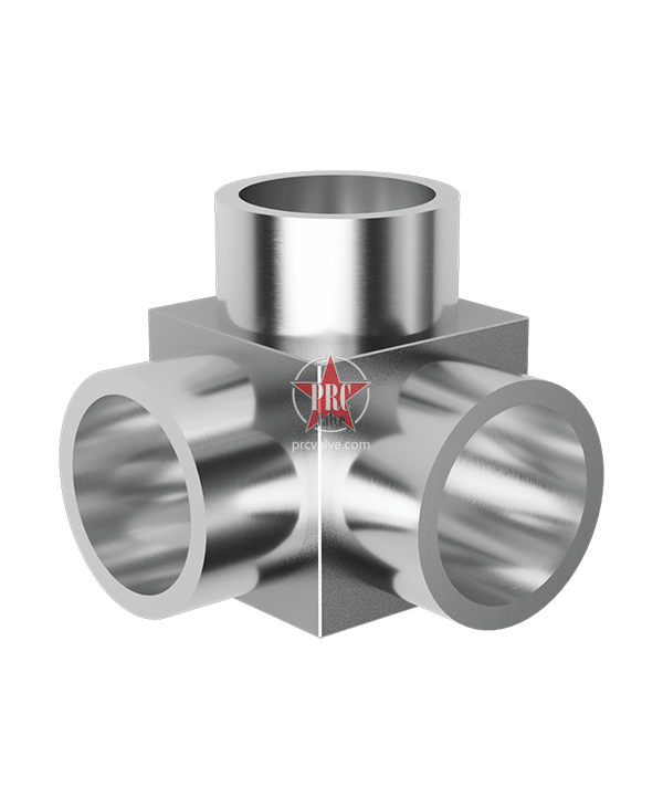 Miniature Three-dimensional Tee Fittings