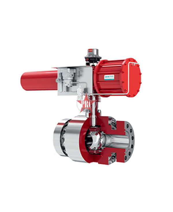 渣油加氢装置热高分专用切断阀